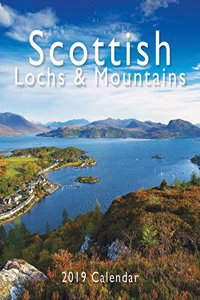 SCOTTISH LOCHS MOUNTAINS MINI EASEL 2019