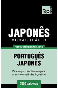 Vocabulário Português Brasileiro-Japonês - 7000 palavras
