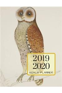 2019 2020 Owl Bird 15 Months Daily Planner