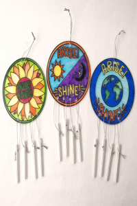 Vacation Bible School (Vbs) 2021 Discovery on Adventure Island Suncatcher Windchimes (Pkg of 12)