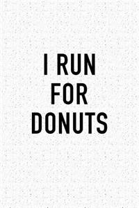 I Run for Donuts