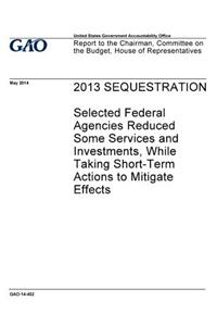 2013 sequestration