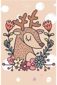 Bullet Journal for Animal Lovers - Winter Deer