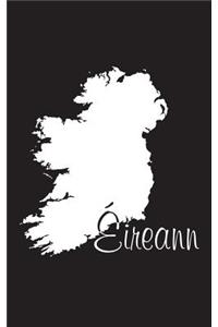 Eireann - Black 101 - Lined Notebook with Margins - 5X8