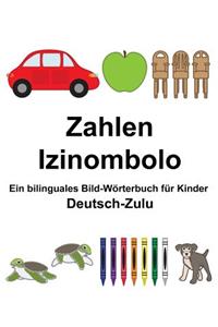 Deutsch-Zulu Zahlen/Izinombolo Ein bilinguales Bild-Wörterbuch für Kinder