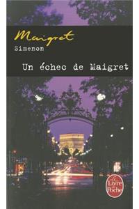 Un Échec de Maigret