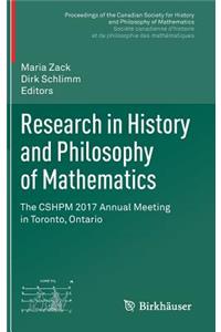 Research in History and Philosophy of Mathematics