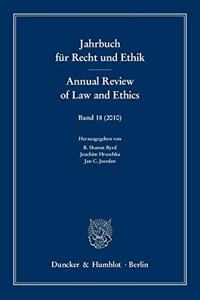 Jahrbuch Fur Recht Und Ethik / Annual Review of Law and Ethics
