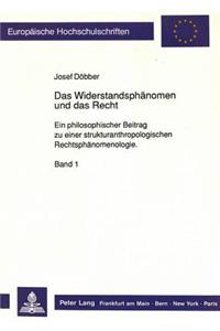 Das Widerstandsphaenomen Und Das Recht