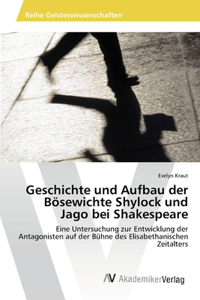 Geschichte und Aufbau der Bösewichte Shylock und Jago bei Shakespeare