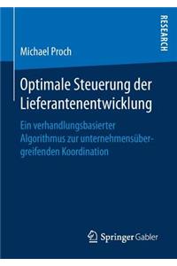 Optimale Steuerung Der Lieferantenentwicklung