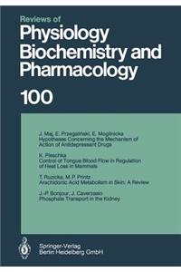 Reviews of Physiology, Biochemistry and Pharmacology