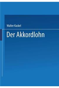 Der Akkordlohn