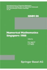 Numerical Mathematics Singapore 1988