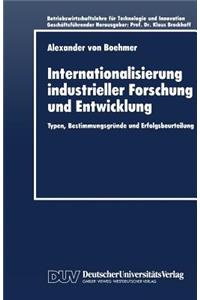 Internationalisierung Industrieller Forschung Und Entwicklung