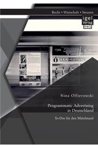 Programmatic Advertising in Deutschland