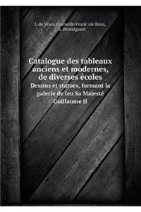 Catalogue Des Tableaux Anciens Et Modernes, de Diverses Écoles Dessins Et Statues, Formant La Galerie de Feu Sa Majesté Guillaume II