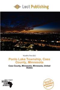 Ponto Lake Township, Cass County, Minnesota
