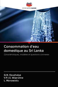 Consommation d'eau domestique au Sri Lanka