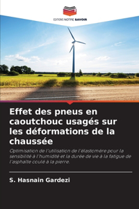Effet des pneus en caoutchouc usagés sur les déformations de la chaussée