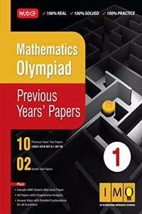 MTG Mathematics (IMO) Olympiad Previous Years Papers with Mock Test Papers Class 1 - Sample OMR Sheet with Chapterwise Analysis | SOF Olympiad Books For 2023-24 Exam MTG Editorial Board