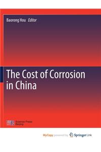 The Cost of Corrosion in China