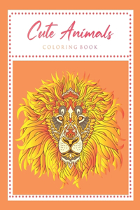 Cute Animals Coloring Book
