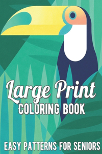 Large Print Coloring Book