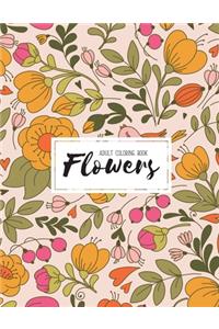 Flowers Coloring Book