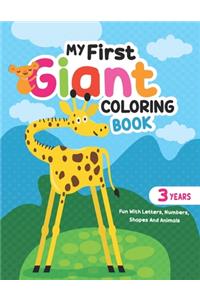 My First Giant Coloring Book