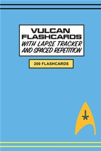 Vulcan Flashcards: Create your own Vulcan Flashcards. Learn the Vulcan language with Active Recall, based on the hit Sci-fi series Star Trek - includes Spaced Repetiti