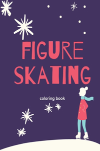 figure skating coloring book