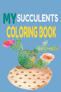 My succulents coloring book