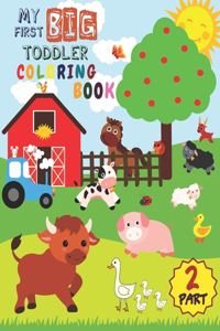 My First Big Toddler Coloring Book - PART 2