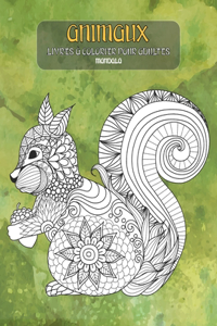Livres à colorier pour adultes - Mandala - Animaux