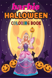 Barbie Halloween Coloring Book