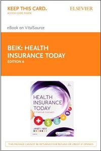 Health Insurance Today - Elsevier eBook on Vitalsource (Retail Access Card)