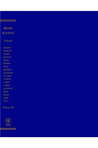 Organic Reactions V59