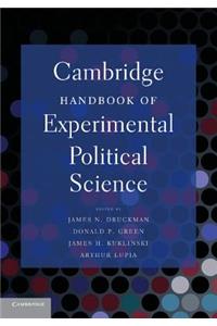 Cambridge Handbook of Experimental Political Science