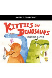 Kitties on Dinosaurs 8-copy Prepack w/ L-card