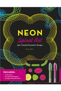 Neon Spiral Art