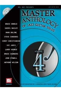 Master Anthology of Jazz Guitar Solos, Volume 4