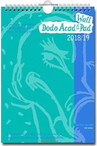 Dodo Wall Acad-Pad 2018-2019 Mid Year Calendar, Academic Year, Week to View