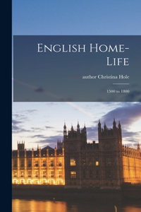 English Home-life