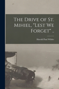 The Drive of St. Mihiel, 
