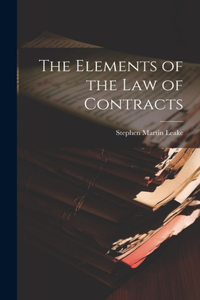 Elements of the Law of Contracts