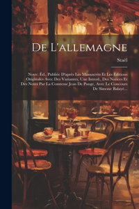 De L'allemagne
