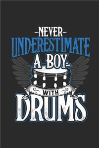 Never Underestimate A Boy With Drums