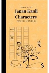 Purse Sized Japan Kanji Characters Practice Workbook