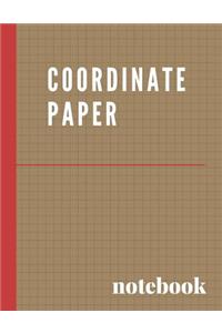 Coordinate Paper Notebook